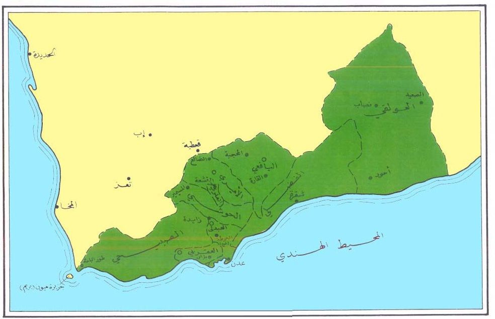 Map of the 9 protected states